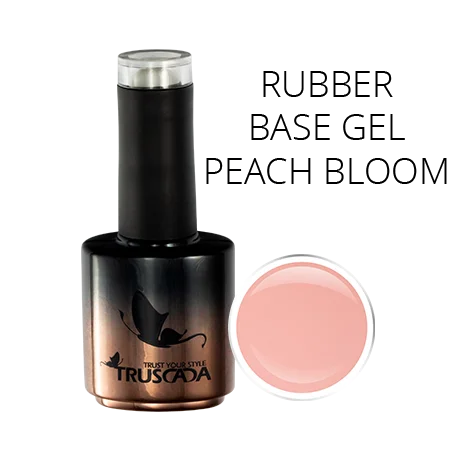 Baza Rubber Peach Bloom 15ml NOWOŚĆ